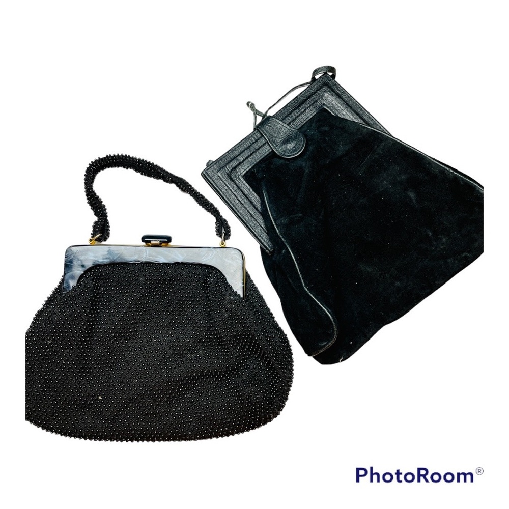 2 vintage purse lot